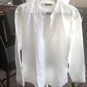 Men’s ALFANI linnen / cotton shirt XL